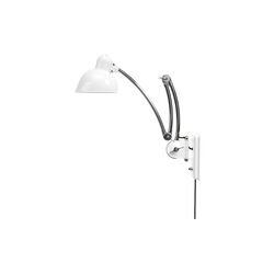 KAISER idell™ 6559-W væglampe, white/chrome, Fritz Hansen