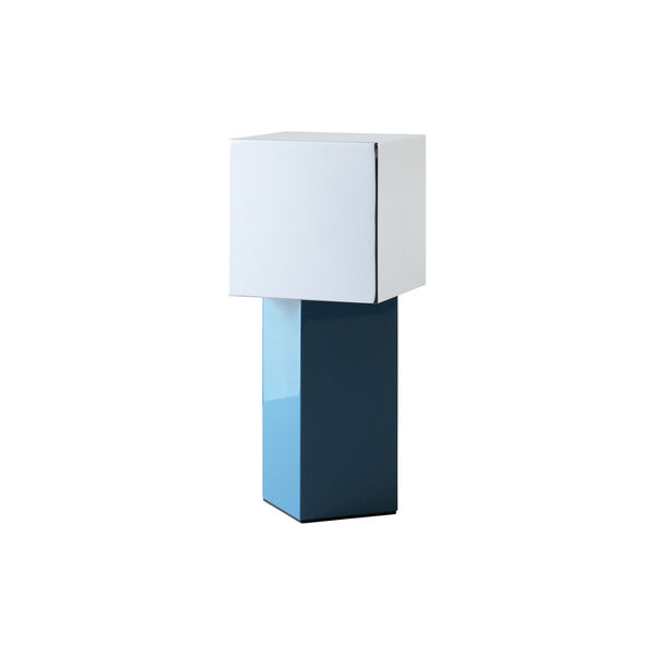 Pivot ATD7 portable bordlampe, blue silver, &Tradition