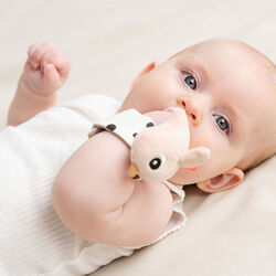 Happy Clouds h&aring;ndledsrangles&aelig;t 2 stk., powder, Done by Deer