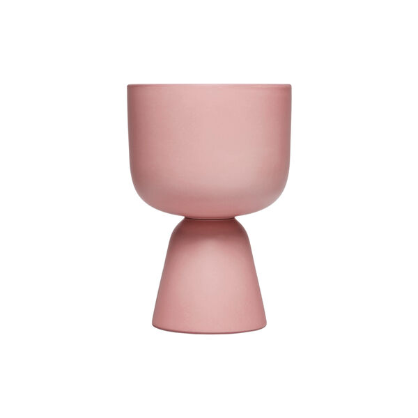 Nappula urtepotte small, mat rosa, Iittala