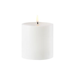 LED udend&oslash;rs bloklys 10 cm, white, Uyuni Lighting