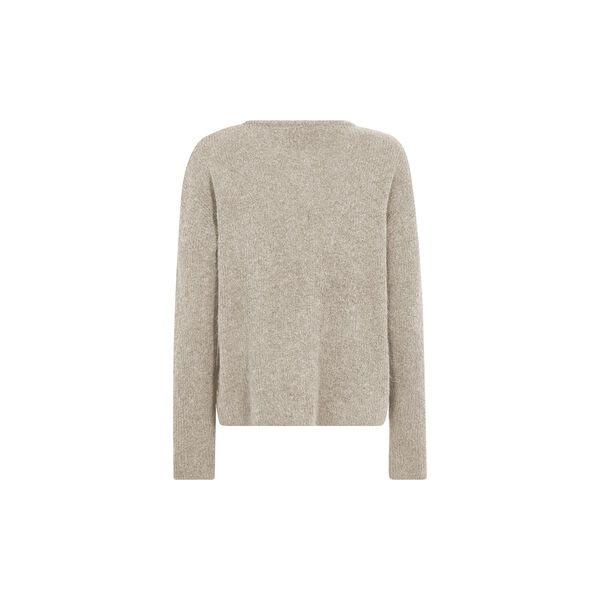 MMAlmine Knit Cardigan, feather gray, MOS MOSH