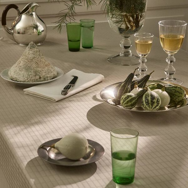 CLASSIC LINES dug, silver sand, Georg Jensen Damask