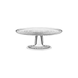 Kastehelmi kagefad p&aring; fod, klar, Iittala