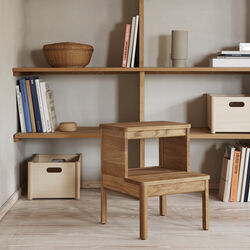 A Line Stepstool, oak, Form & Refine