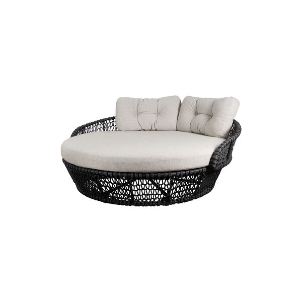 Ocean large daybed, dark grey, Cane-line