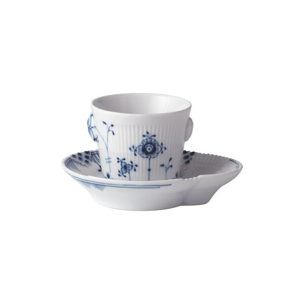 Bl&aring; Elements espressokop med underkop 9 cl, Royal Copenhagen