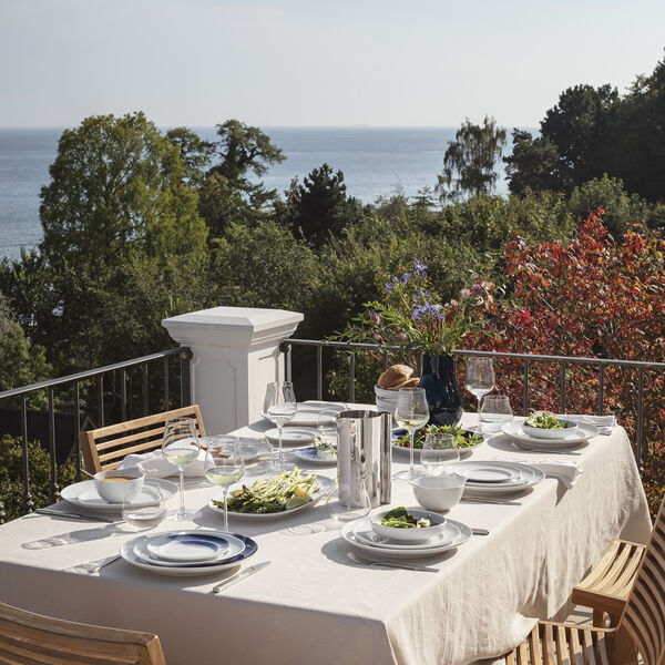 KOPPEL ovalt serveringsfad 23 cm, hvid, Georg Jensen