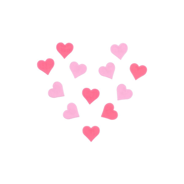 Bicycle Streamers and Beads, pink glitter, Konges Sl&oslash;jd