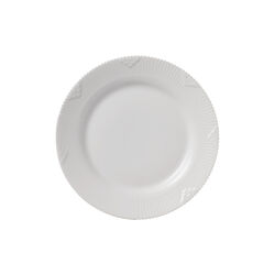 Hvid Elements tallerken &Oslash; 19 cm, Royal Copenhagen