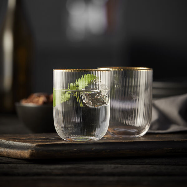 Palermo Gold tumbler 4 stk., Lyngby Glas