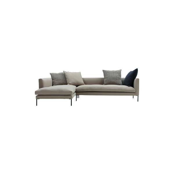 Blade sofa med h&oslash;jrevendt chaiselong, cala 06, Wendelbo