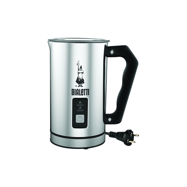 Mælkeskummer elektrisk, stål, Bialetti
