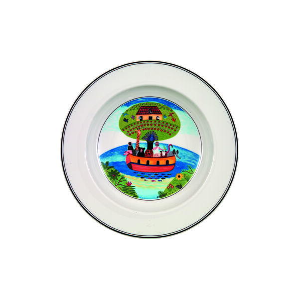 Design Naif dyb tallerken &Oslash; 21 cm, Noah's ark, Villeroy & Boch