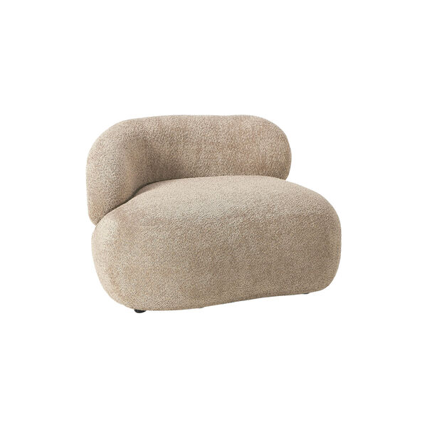 Alba Lounge Chair, teddy boucl&eacute; beige, Westwing Collection