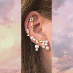 Trio Stud, The Earring Shop