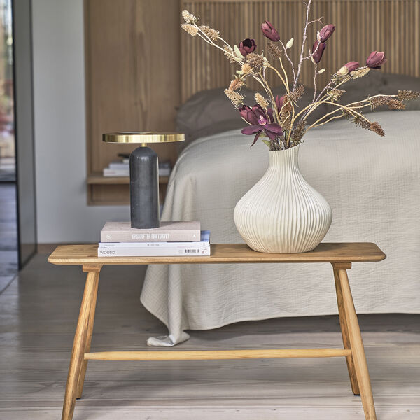 Eik vase M, creme, Villa Collection