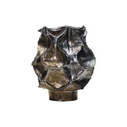 HDWaves Vase, antik metallisk, House Doctor