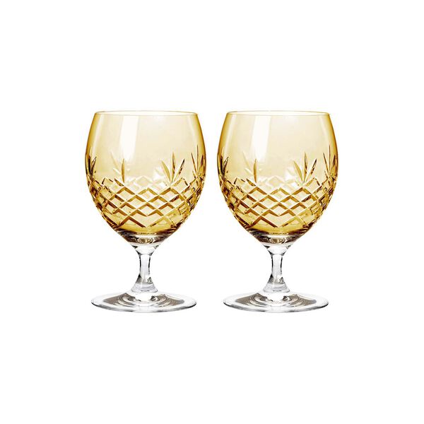 Crispy Eightball Citrine 2 stk., Frederik Bagger