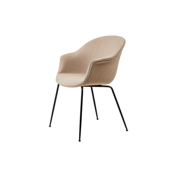 Bat Dining Chair Fully Upholstered, Remix 3 233/black matt, GUBI