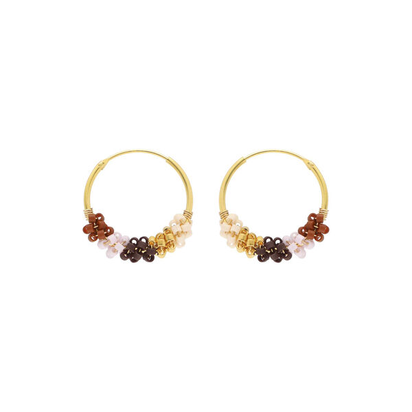 Sanne &oslash;reringe, cappuccino, Nuni Copenhagen