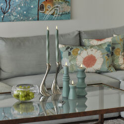 Sille Geometri LED lys, sandy green, Sirius Home