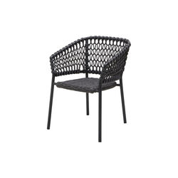 Ocean stol, dark grey, Cane-line