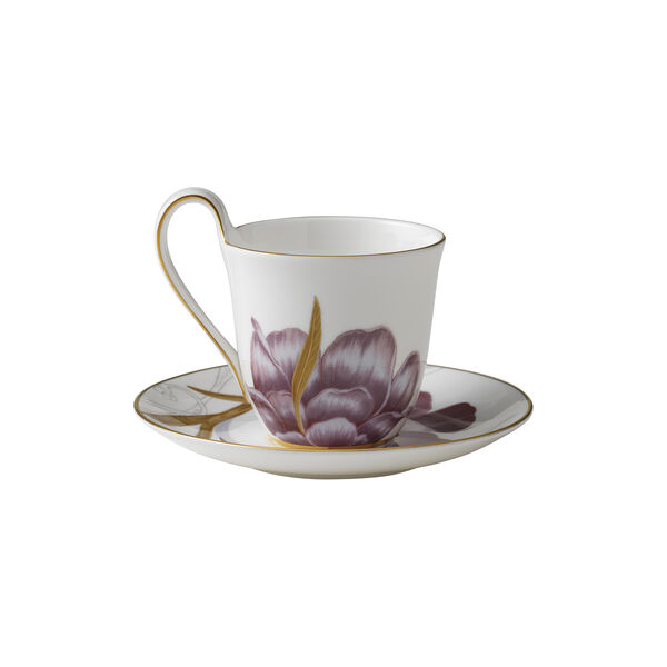 Flora h&oslash;jhankskop med underkop iris 27 cl, Royal Copenhagen
