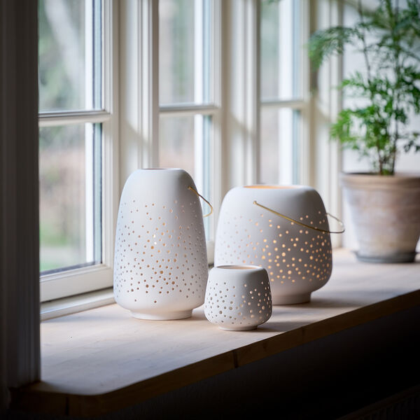 Keramisk lanterne, stor, Uyuni Lighting