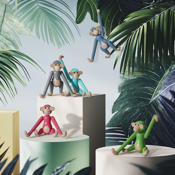 Abe mini, gr&aring;, Kay Bojesen Denmark