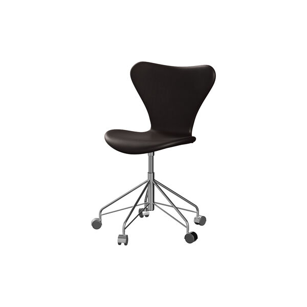 Serie 7&trade; 3117 fuldpolstret kontorstol, Grace Black, Fritz Hansen