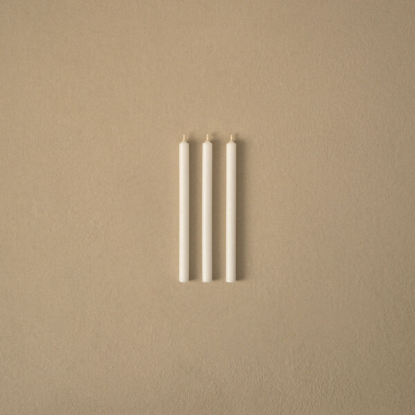 STOFF Nagel kertelys, hvid, STOFF Nagel