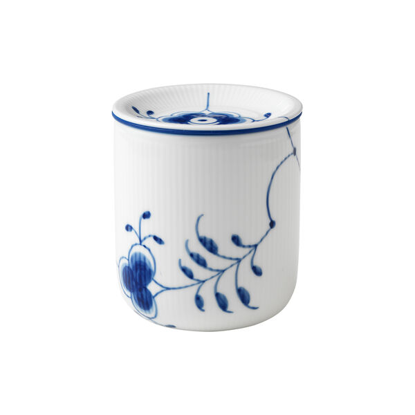 Bl&aring; Mega Riflet opbevaringskrukke 80 cl, Royal Copenhagen