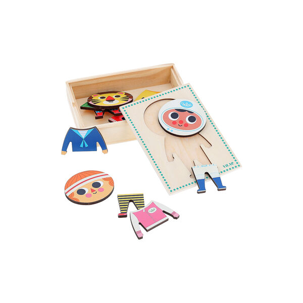 Jules puslespil 6x3 brikker, Vilac