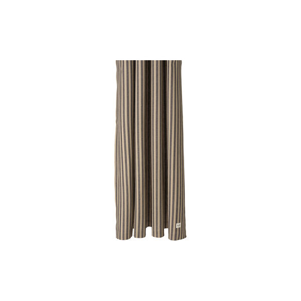 Chambray Shower Curtain, sand/black, ferm LIVING