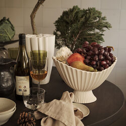 Fountain Sk&aring;l Large, off-white, Ferm Living