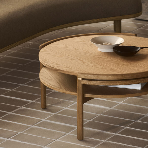 RF1905 Sideways sofabord, olieret eg, Carl Hansen & Søn