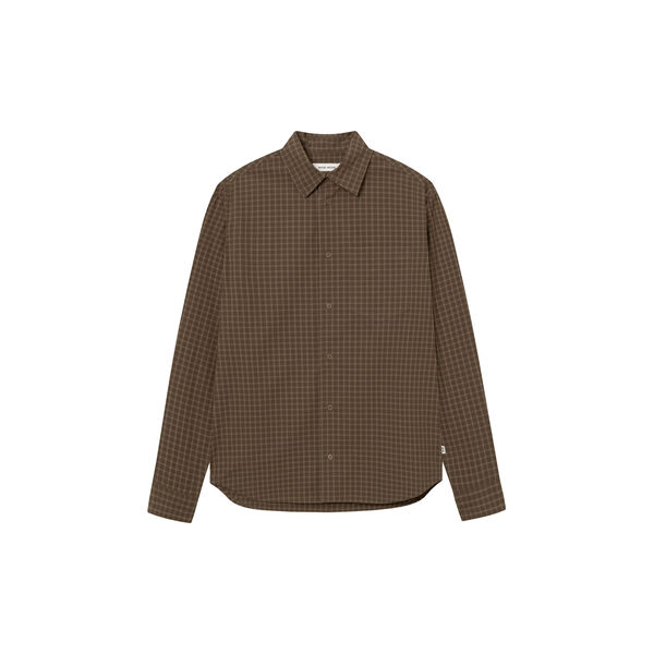 WWNico shirt, desert palm check, Wood Wood