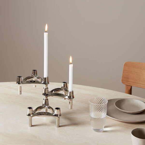 BMF lysestage, krom, STOFF Nagel