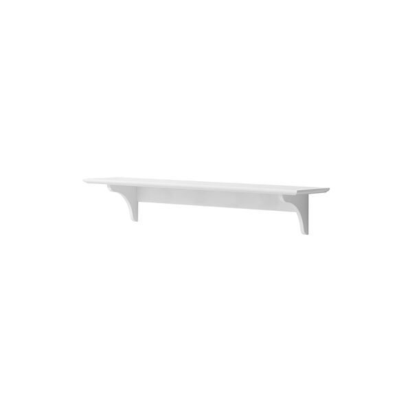 Seaside hylde med kroge, 90x20 cm, Oliver Furniture