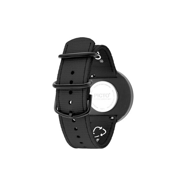 PICTO armbåndsur, pacific green/matt black/manta ray black, PICTO
