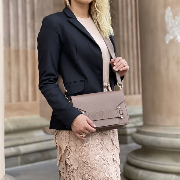 Jolie Grande Crossbody Bag, cappuccino, Naledi Copenhagen