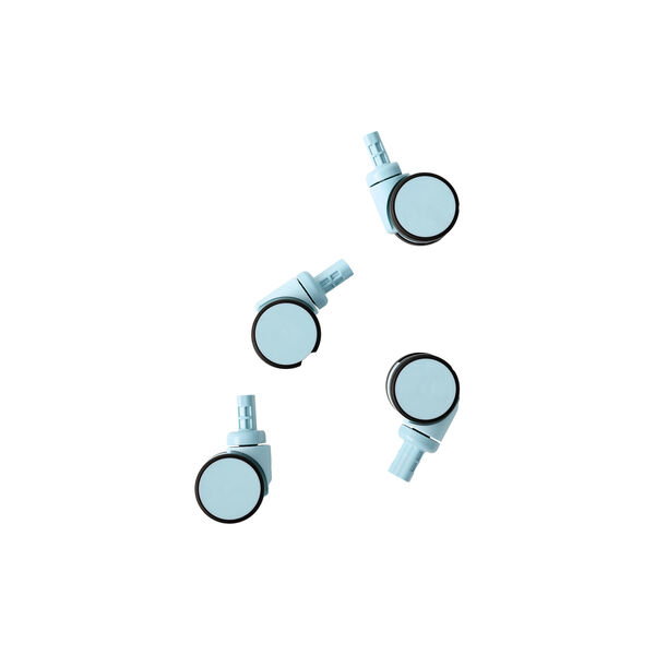 Hjul til opbevaringskasse, sky blue Hjul til opbevaringskasse, sky blue, MODU