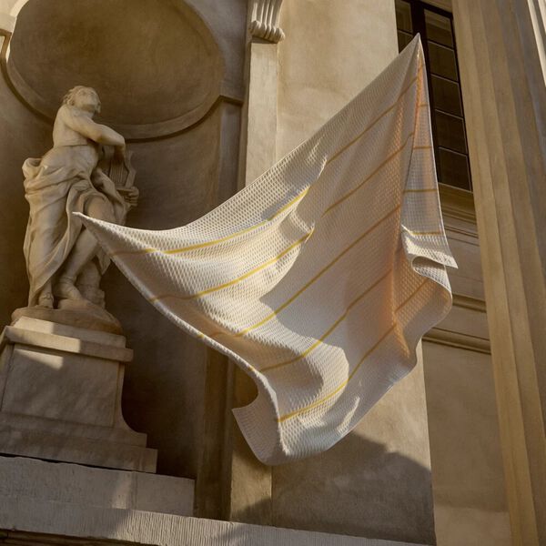 Special Edition 3 strandhåndklæde, sunflower stripes, Georg Jensen Damask