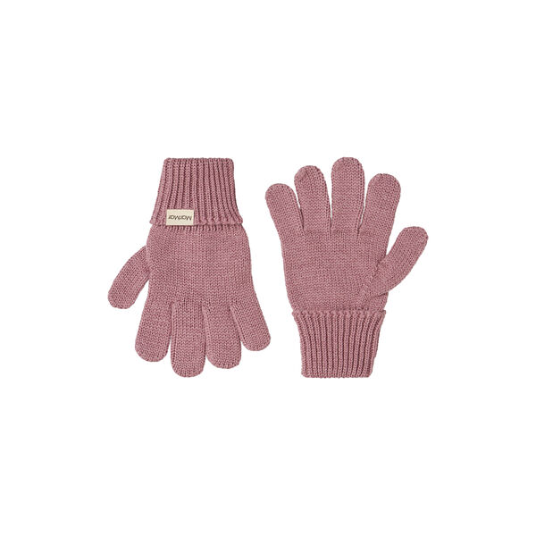 Aske Knit Gloves, autumn russet, MarMar Copenhagen