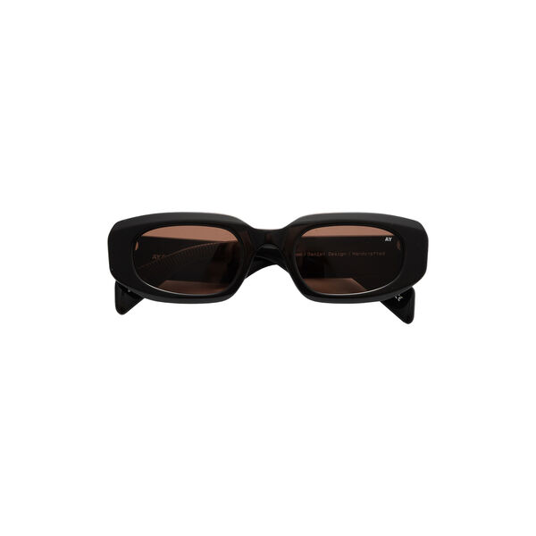 Bloom Sunglasses, solid brown, AY Studios
