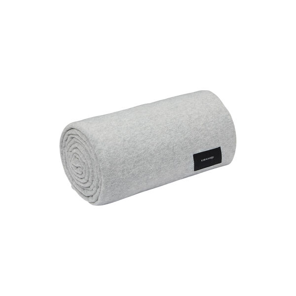 HIMALAYA fleecetæppe, light grey, Karmameju