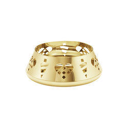 2025 Lysestage til bloklys, guld, Georg Jensen