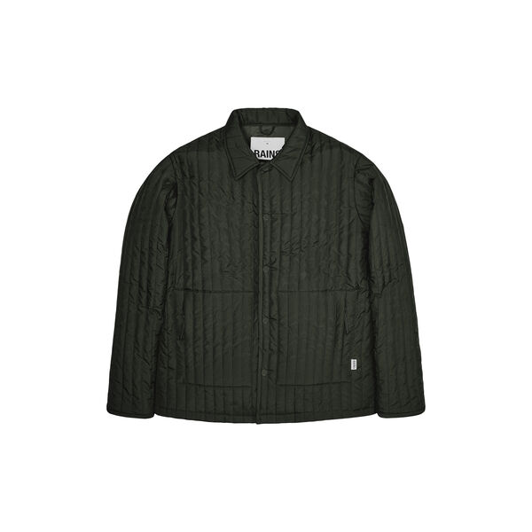 Liner Shirt Jacket, green, Rains