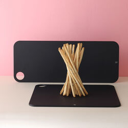 CUT-IT skærebræt, black CUT-IT skærebræt, black, RIG-TIG